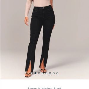NWT Abercrombie & Fitch Curve Love High Rise Skinny Jeans
